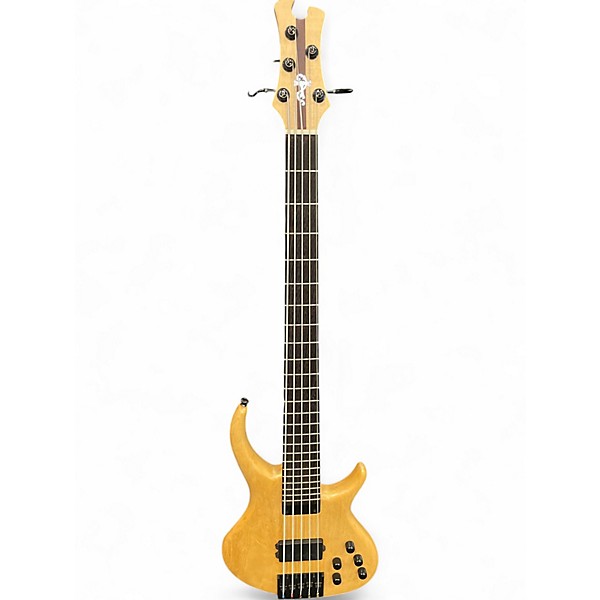 Used Tobias GROWLER 5 STRING Natural Electric Bass Guitar