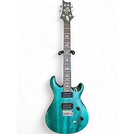 Used PRS SE Custom 24 Turquoise Solid Body Electric Guitar