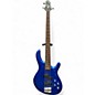 Used Cort Action Bass Plus Blue Electric Bass Guitar thumbnail