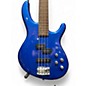Used Cort Action Bass Plus Blue Electric Bass Guitar