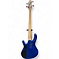 Used Cort Action Bass Plus Blue Electric Bass Guitar