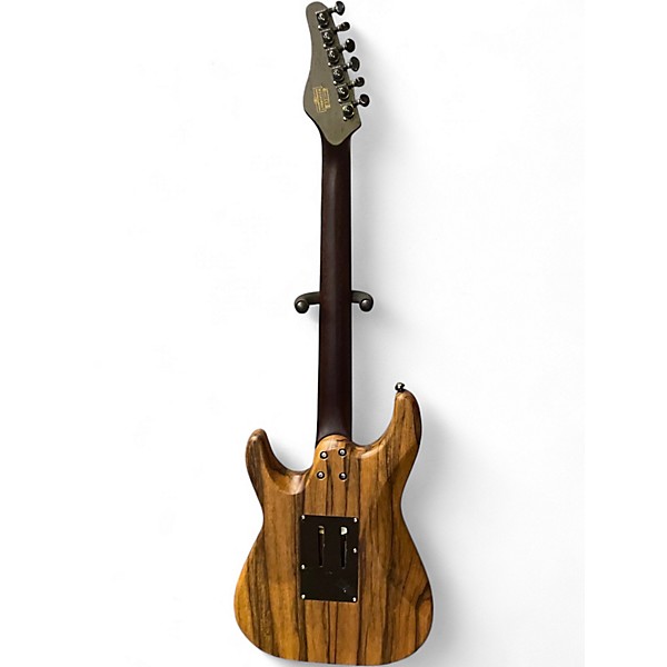 Used Schecter Guitar Research SUN VALLEY SHREDDER EXOTIC BLACK LIMBA NATURAL Solid Body Electric Guitar