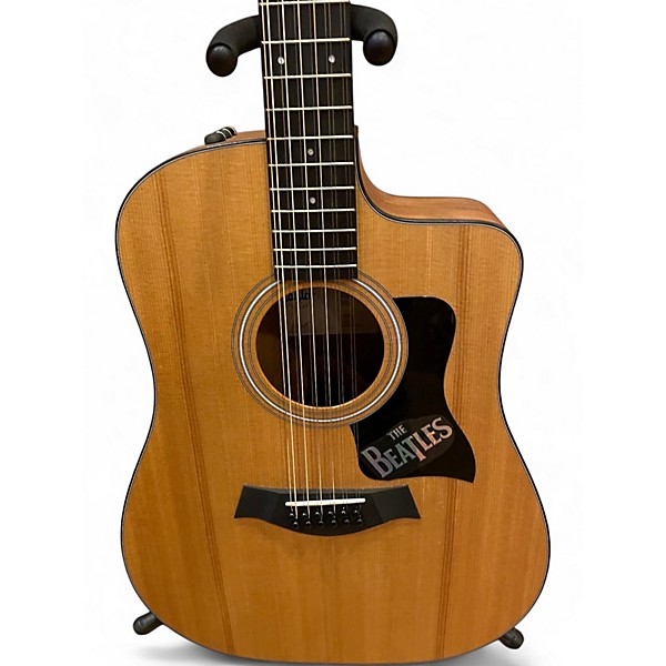 Used 2022 Taylor 150ce Natural 12 String Acoustic Electric Guitar