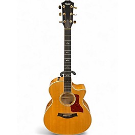 Used Taylor 614CE Natural Acoustic Electric Guitar