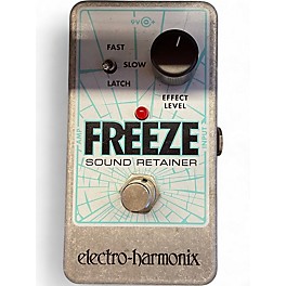 Used Electro-Harmonix Freeze Sound Retainer Compression Effect Pedal