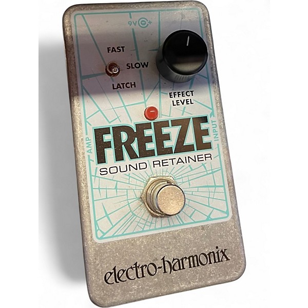 Used Electro-Harmonix Freeze Sound Retainer Compression Effect Pedal