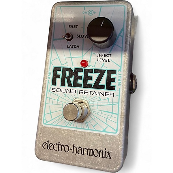 Used Electro-Harmonix Freeze Sound Retainer Compression Effect Pedal