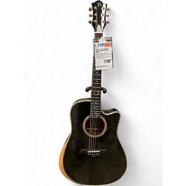 Used B.C. Rich prophecy Black Acoustic Electric Guitar