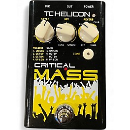 Used TC Helicon Critical mass Effect Pedal