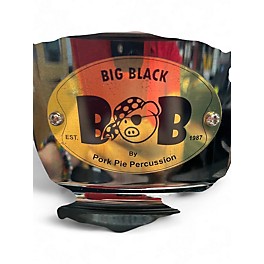 Used Pork Pie 14in Big Black Bob Nickle over Brass Drum