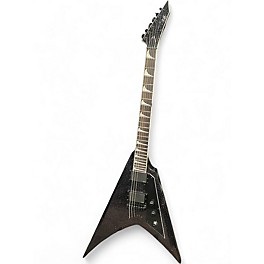Used Esp Ltd KH-V BLACK SPARKLE Solid Body Electric Guitar