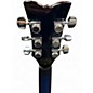 Used Schecter Guitar Research SOLO II SEE THRU BLUE BURST Solid Body Electric Guitar