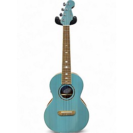 Used Fender DHANI HARRISON SIGNATURE Turquoise Ukulele