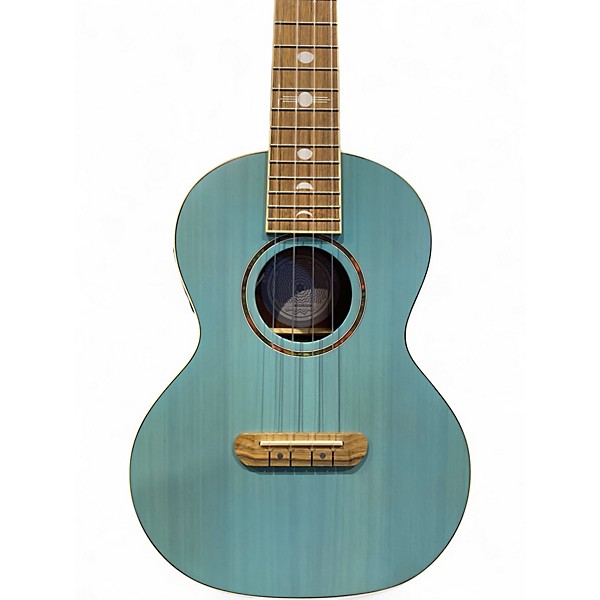 Used Fender DHANI HARRISON SIGNATURE Turquoise Ukulele