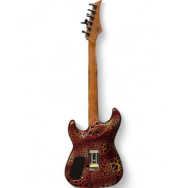 Used G&L LEGACY CUSTOM SHOP HSS LAVA BURST Solid Body Electric Guitar