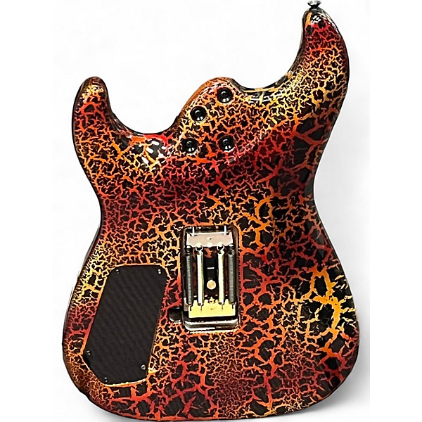 Used G&L LEGACY CUSTOM SHOP HSS LAVA BURST Solid Body Electric Guitar