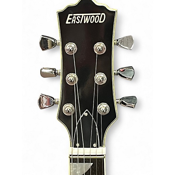 Used Eastwood Classic AC Natural Solid Body Electric Guitar