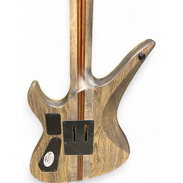 Used Schecter Guitar Research FR SLS Elite Evil Twin Black Solid Body Electric Guitar