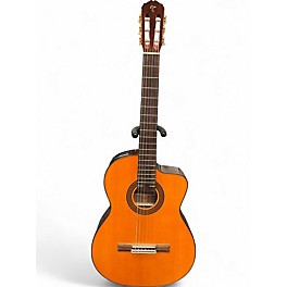 Used Takamine GC5CE Natural Classical Acoustic Electric Guitar