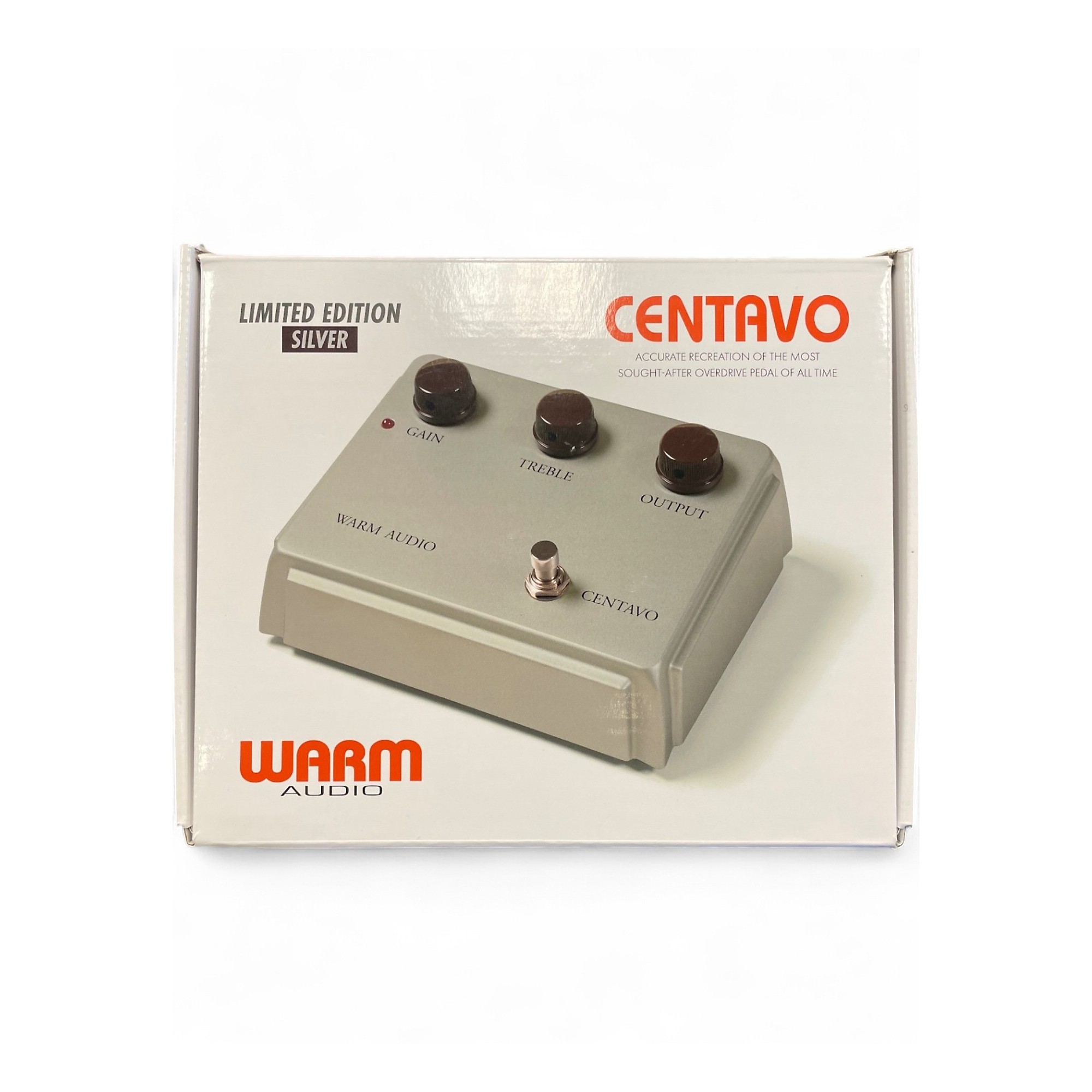 Used Warm Audio CENTAVO LIMITED EDITION SILVER Effect Pedal