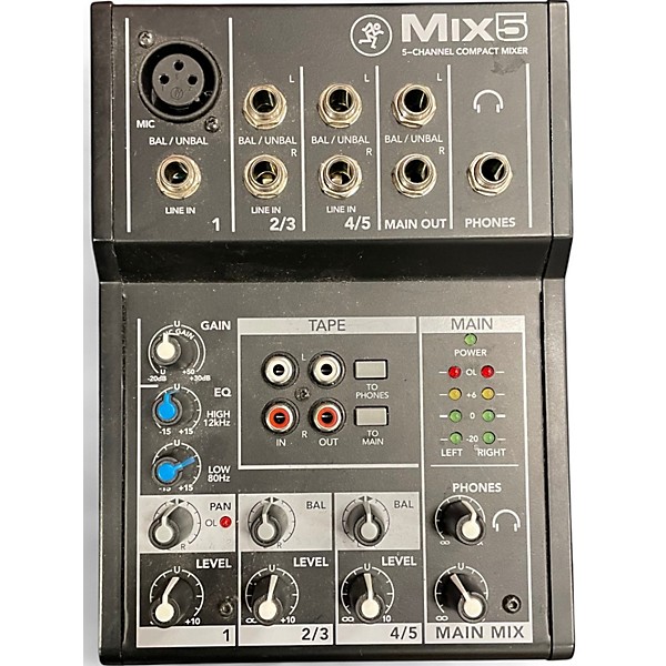 【美品】MIX5 MACKIE Mackie Mix5 Mixer | FrontEndAudio.com