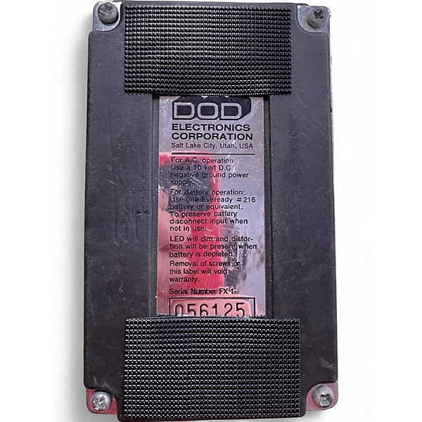 Used DOD FX80B Compressor Sustainer Effect Pedal