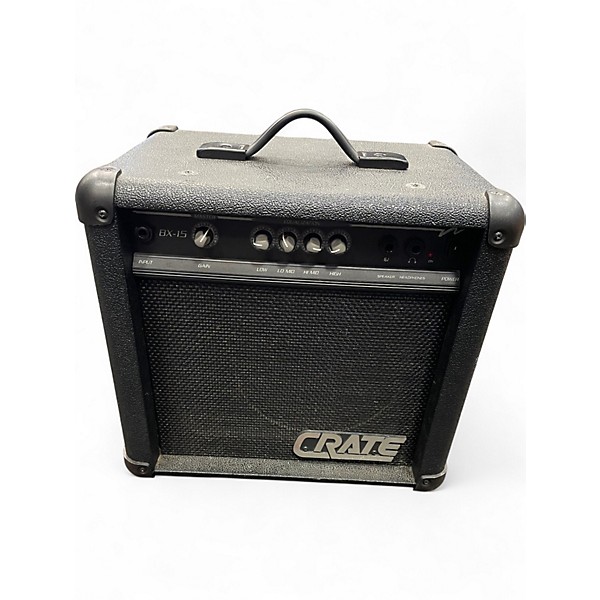 Used Crate BX15 1X8 15W Bass Combo Amp