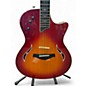 Used Taylor T5C Custom Cherry Sunburst Hollow Body Electric Guitar