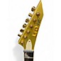 Used ESP LTD Kirk Hammet KH-V Metallic Gold Sparkle Solid Body Electric Guitar