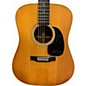 Vintage 1972 Martin D28 Natural Acoustic Guitar