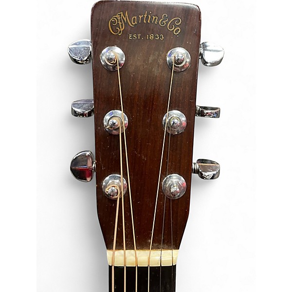 Vintage 1972 Martin D28 Natural Acoustic Guitar