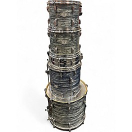 Used Pearl 5 Piece Vision SST Birch Strata Black Drum Kit