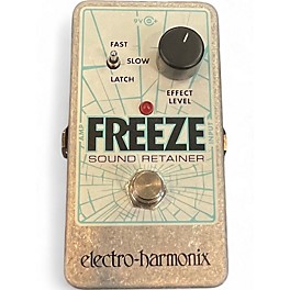 Used Electro-Harmonix Freeze Sound Retainer Compression Effect Pedal