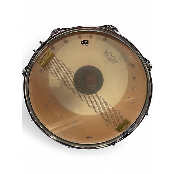 Used DW 3X13 Performance Series Snare Alpine White Drum