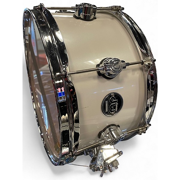 Used DW 3X13 Performance Series Snare Alpine White Drum