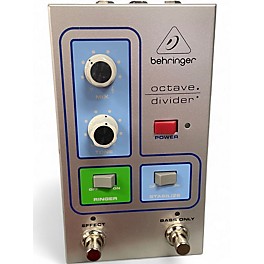 Used Behringer OCTAVE DIVIDER  Effect Pedal