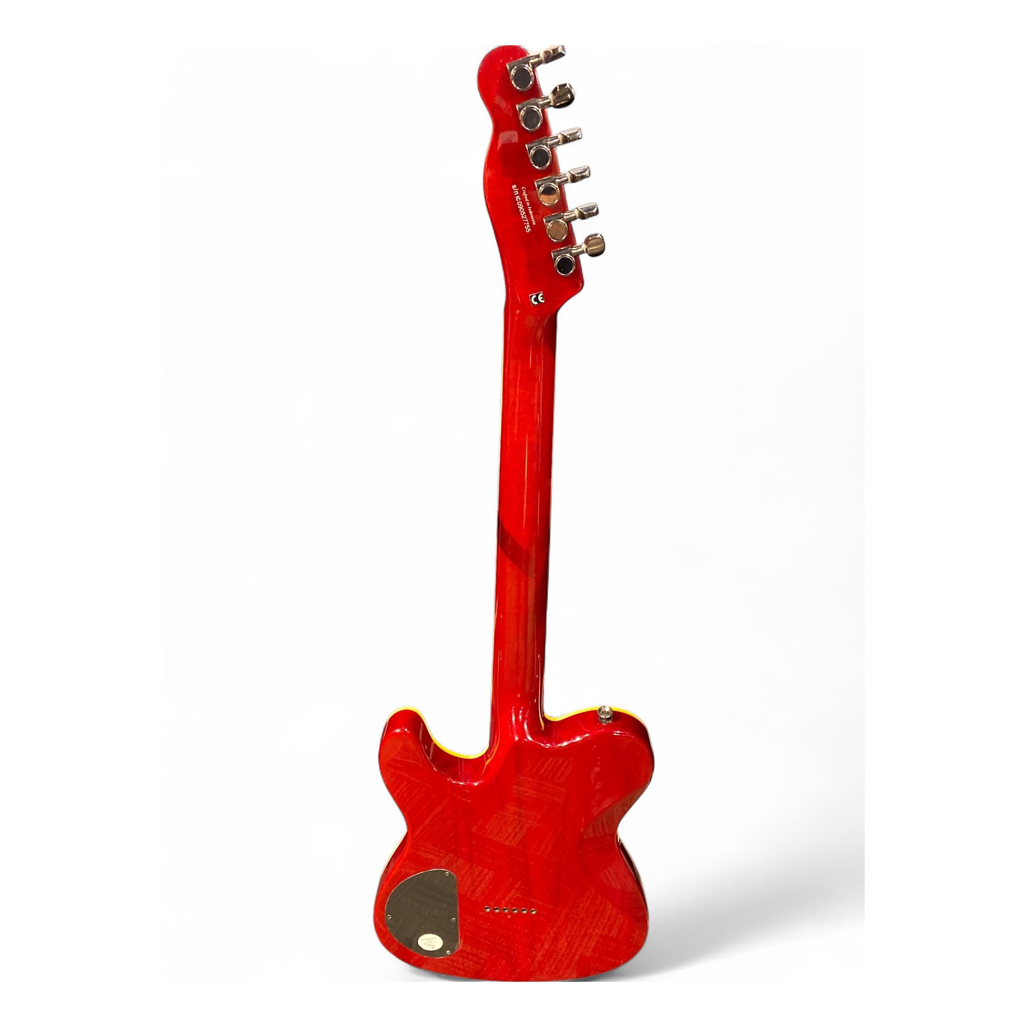 ギター Fender Custom Telecaster FMT HH RED Fender Telecaster Custom FMT HH Crimson Red Transparent