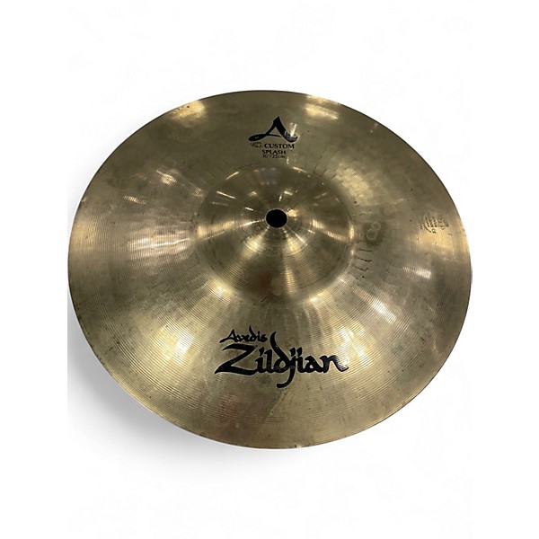 Used Zildjian 10in A Custom Splash Cymbal