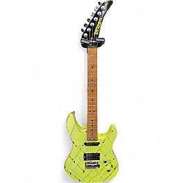 Used Peavey TRACER YELLOW SPLATTER Solid Body Electric Guitar