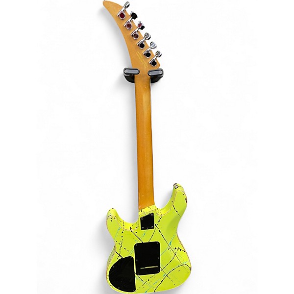 Used Peavey TRACER YELLOW SPLATTER Solid Body Electric Guitar