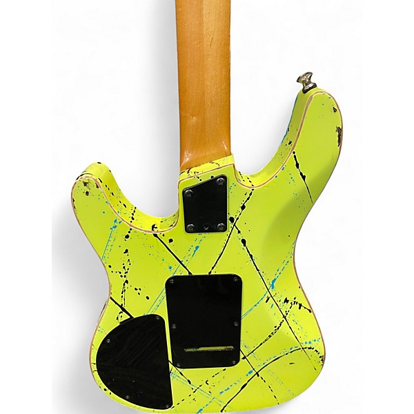 Used Peavey TRACER YELLOW SPLATTER Solid Body Electric Guitar