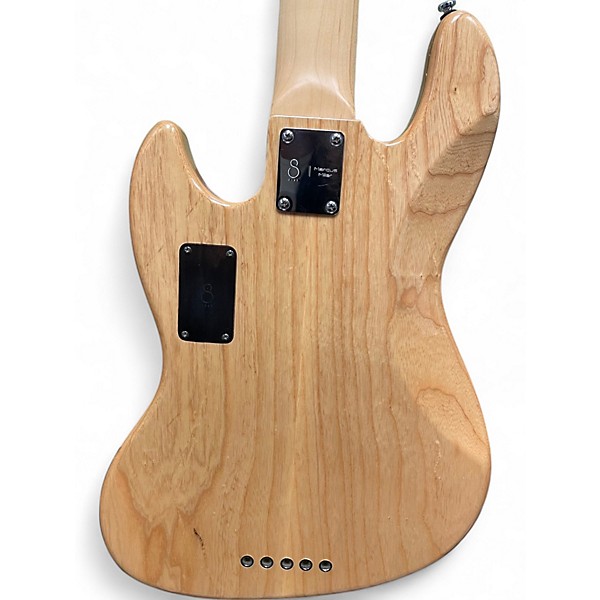 Used Sire Marcus Miller V7 Swamp Ash 5 String Natural Electric Bass Guitar