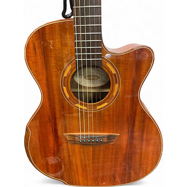 Used Washburn WCG55CE Mahogany Acoustic Electric Guitar