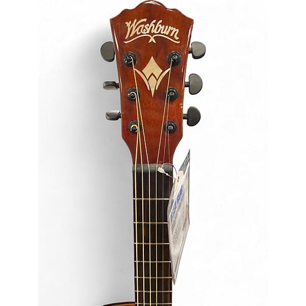 Used Washburn WCG55CE Mahogany Acoustic Electric Guitar