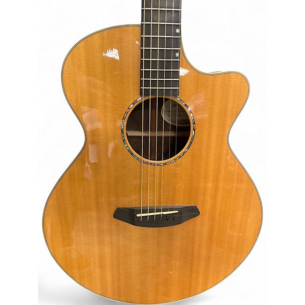 Used Breedlove Premier Auditorium Natural Acoustic Electric Guitar