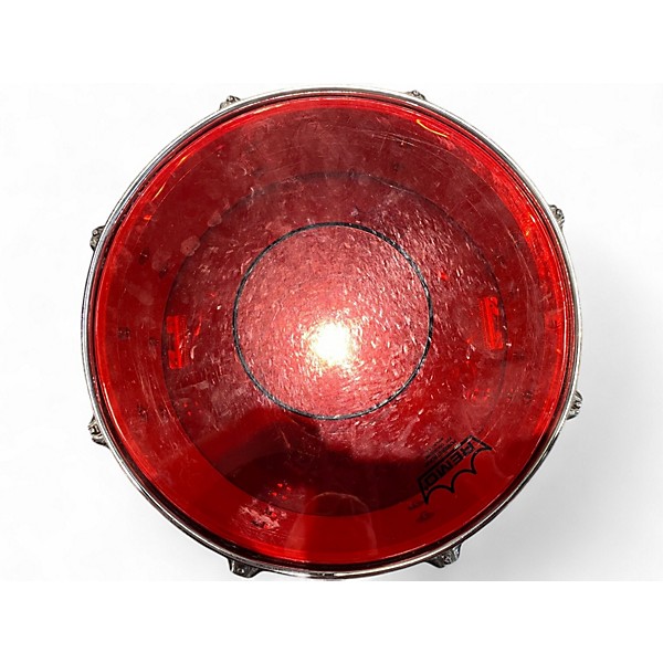 Used Mapex 14X6.5 Horizon Snare Blue Ghost Flames Drum