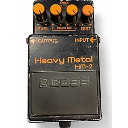 Used BOSS MIJ HM-2 HEAVY METAL (1984) Effect Pedal