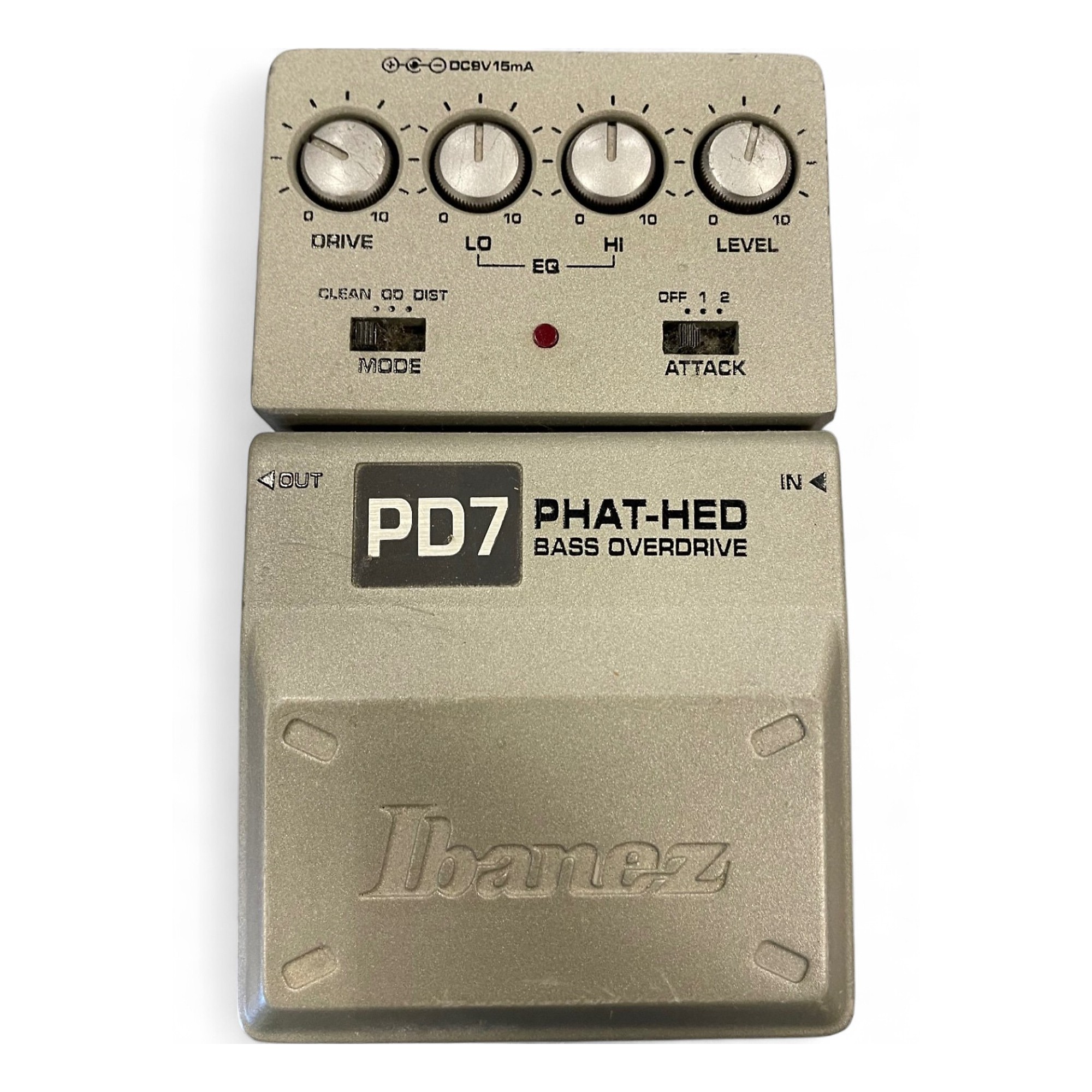 値下げ！Ibanez PD7 PHAT-HED ベースオーバードライブ Ibanez PD7 Phat-Hed Bass Overdrive - Effects Pedals