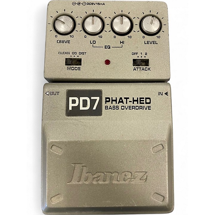 Ibanez PD7 PHAT-HED ベース オーバードライブ Used Ibanez PD7 PHAT-HED Effect Pedal | Guitar Center