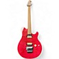 Used Ernie Ball Music Man Axis Trans Pink Solid Body Electric Guitar thumbnail